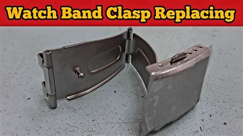 watch clasp repair.